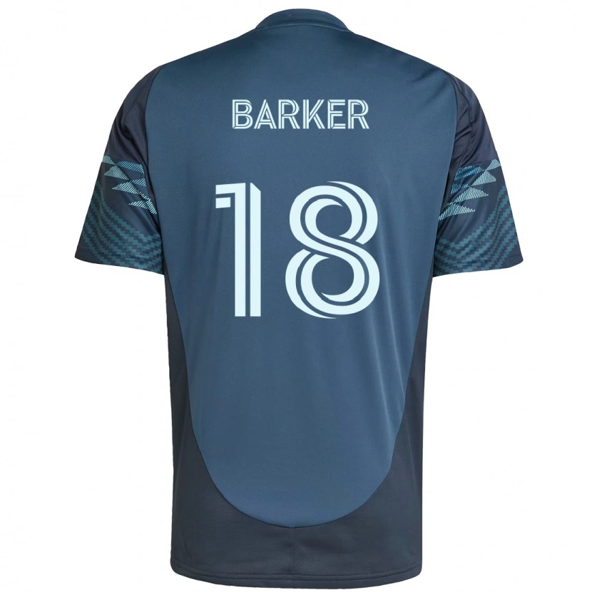 Danxen Niño Camiseta Alicia Barker #18 Verde Blanco 2ª Equipación 2025/26 La Camisa México