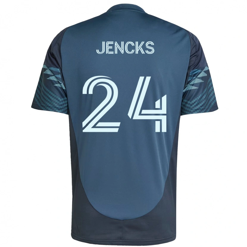 Danxen Niño Camiseta India Jencks #24 Verde Blanco 2ª Equipación 2025/26 La Camisa México