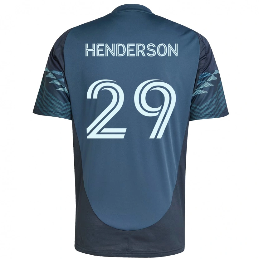 Danxen Niño Camiseta Anna Henderson #29 Verde Blanco 2ª Equipación 2025/26 La Camisa México