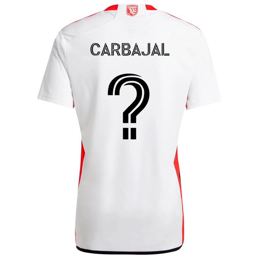Danxen Niño Camiseta Sebastian Carbajal #0 Negro Azul Oscuro 2ª Equipación 2025/26 La Camisa México