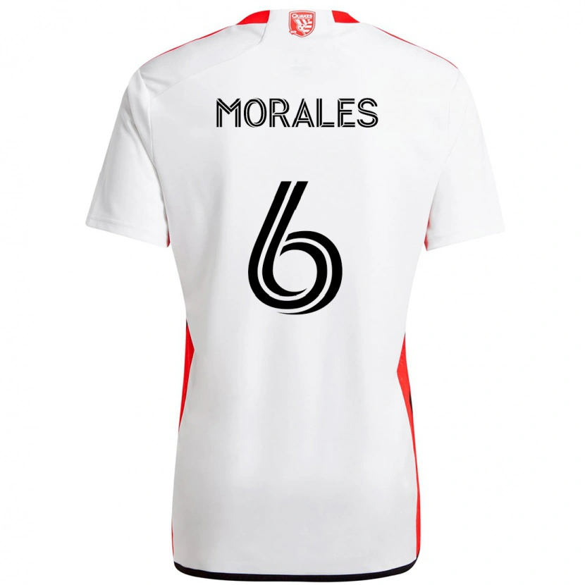 Danxen Niño Camiseta Alfredo Morales #6 Negro Azul Oscuro 2ª Equipación 2025/26 La Camisa México