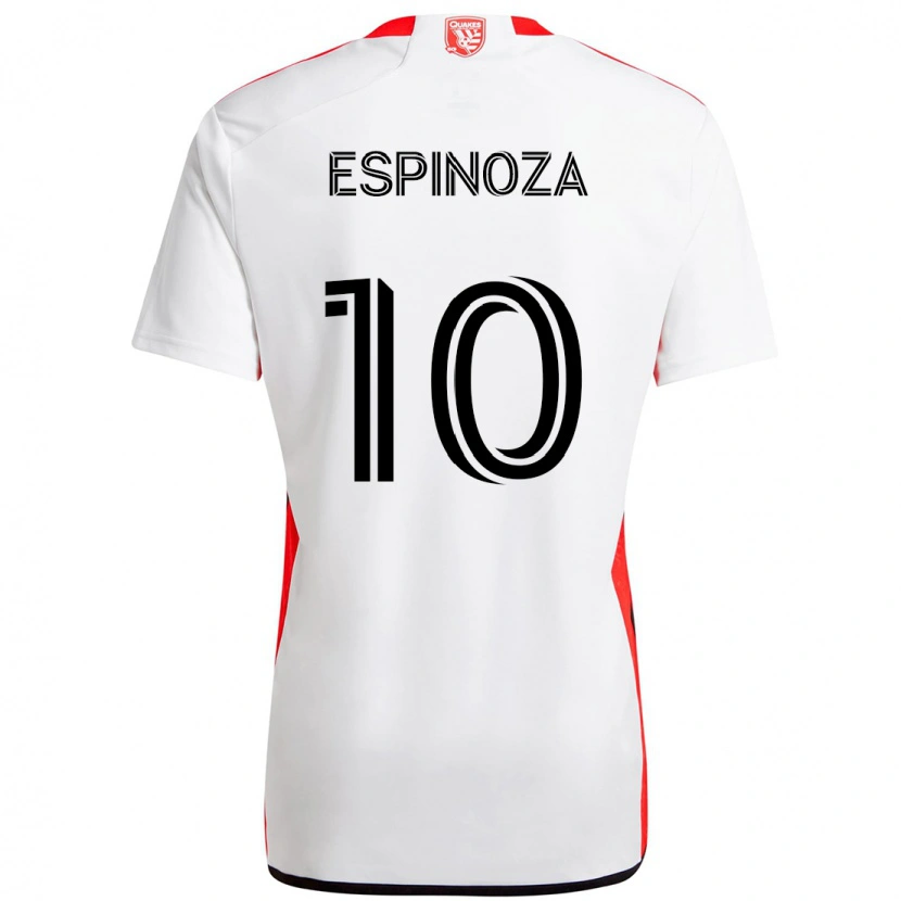 Danxen Niño Camiseta Cristian Espinoza #10 Negro Azul Oscuro 2ª Equipación 2025/26 La Camisa México