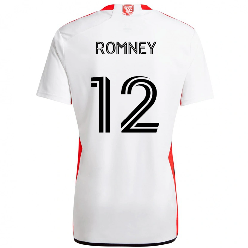 Danxen Niño Camiseta Dave Romney #12 Negro Azul Oscuro 2ª Equipación 2025/26 La Camisa México