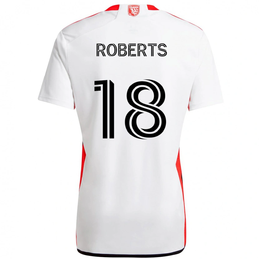 Danxen Niño Camiseta Reid Roberts #18 Negro Azul Oscuro 2ª Equipación 2025/26 La Camisa México