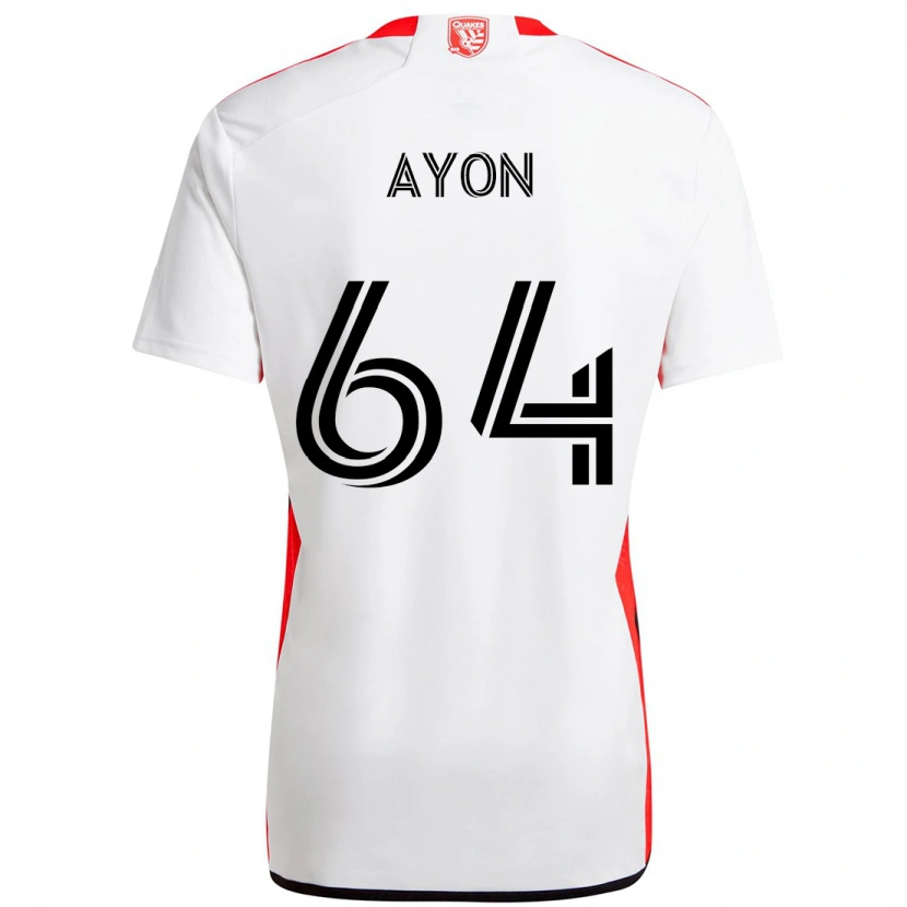 Danxen Niño Camiseta Jerry Ayon #64 Negro Azul Oscuro 2ª Equipación 2025/26 La Camisa México