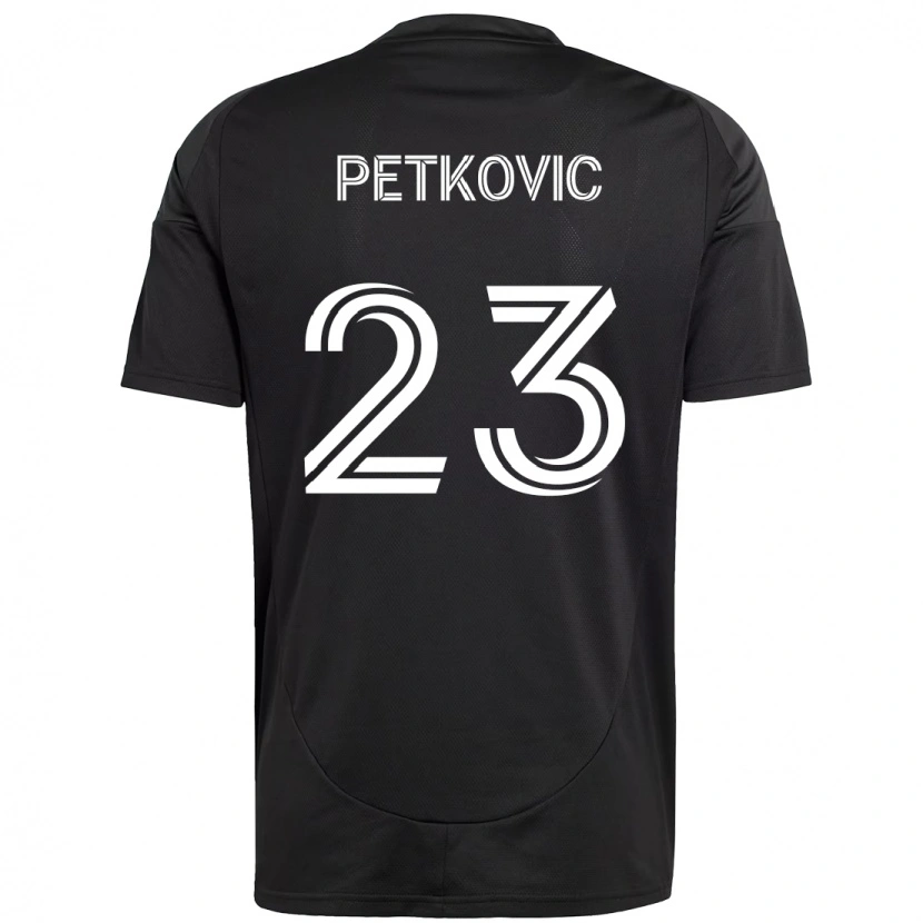 Danxen Niño Camiseta Nikola Petkovic #23 Azul Celeste Blanco 2ª Equipación 2025/26 La Camisa México