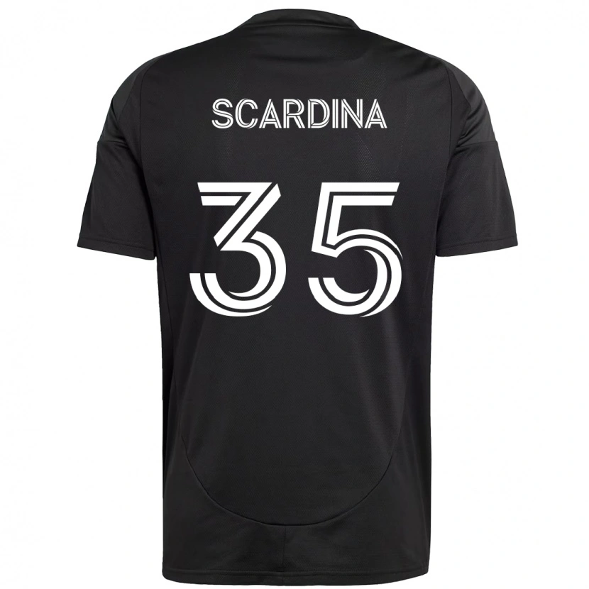Danxen Niño Camiseta Nick Scardina #35 Azul Celeste Blanco 2ª Equipación 2025/26 La Camisa México