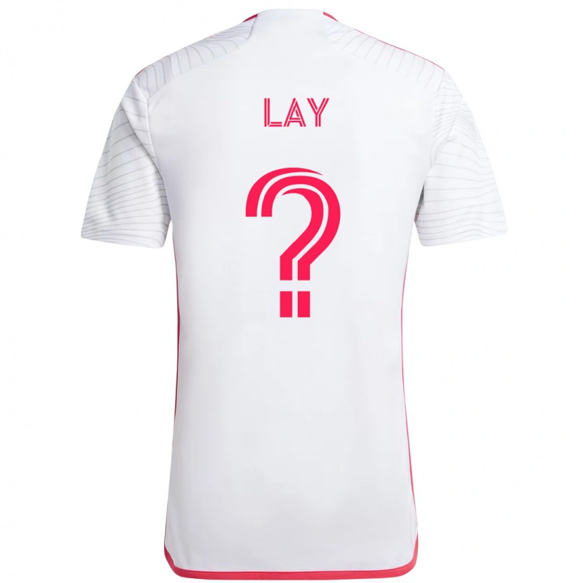 Danxen Niño Camiseta Mikey Lay #0 Blanco Magenta 2ª Equipación 2025/26 La Camisa México