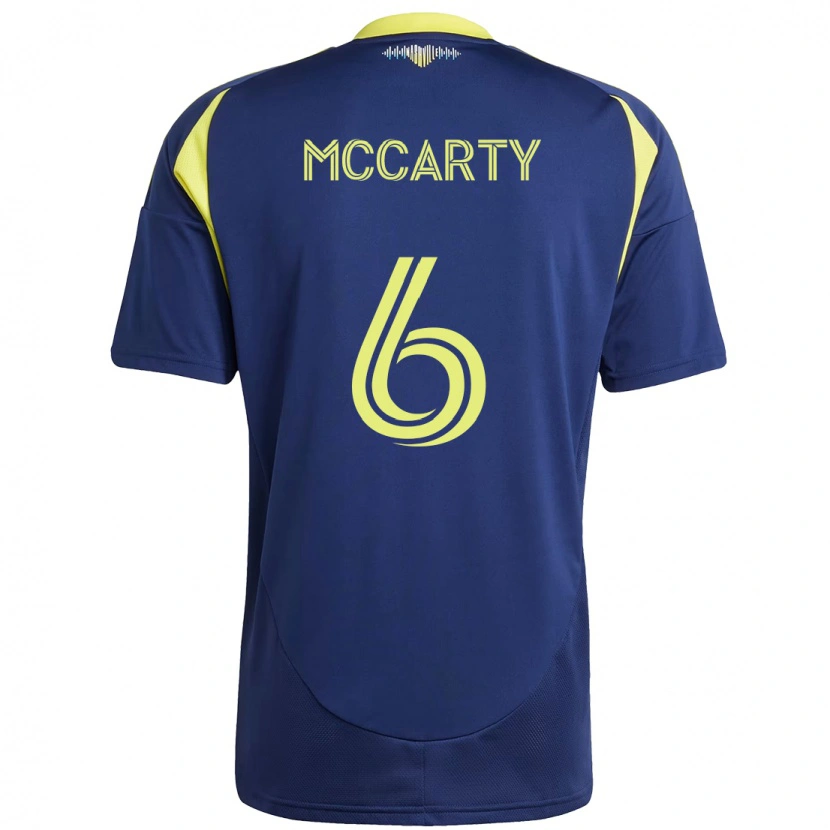 Danxen Niño Camiseta Dax Mccarty #6 Amarillo Azul Marino 2ª Equipación 2025/26 La Camisa México