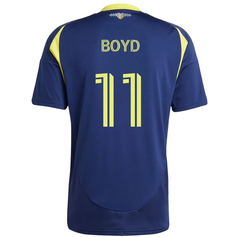 Danxen Niño Camiseta Tyler Boyd #11 Amarillo Azul Marino 2ª Equipación 2025/26 La Camisa México