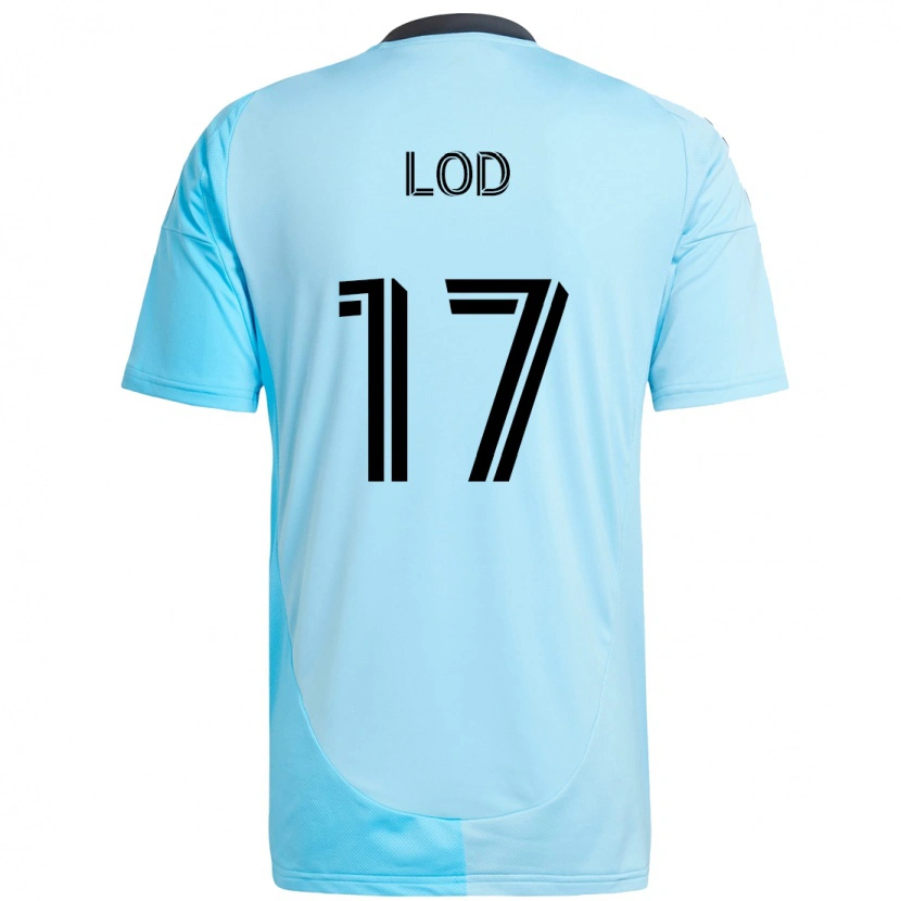 Danxen Niño Camiseta Robin Lod #17 Negro Azul 2ª Equipación 2025/26 La Camisa México