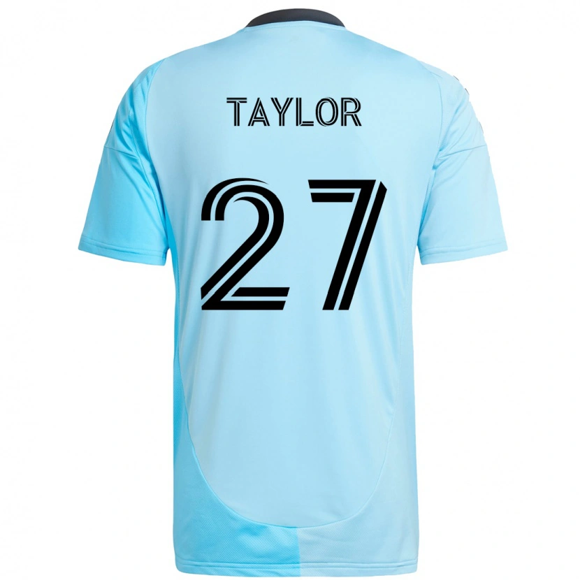 Danxen Niño Camiseta D.j. Taylor #27 Negro Azul 2ª Equipación 2025/26 La Camisa México