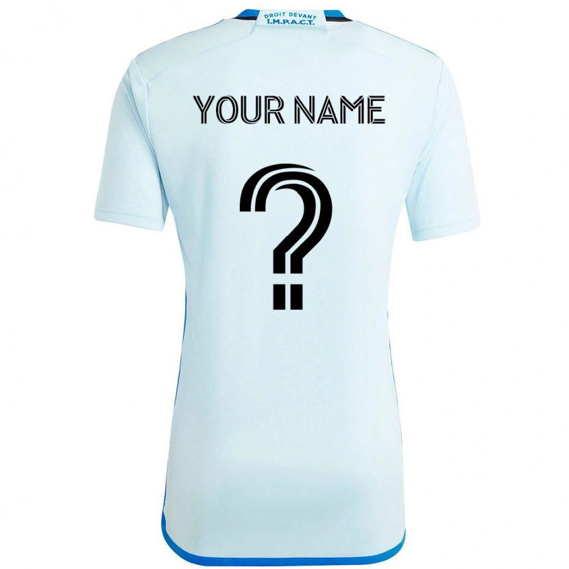 Danxen Niño Camiseta Su Nombre #0 Azul Oscuro Negro 2ª Equipación 2025/26 La Camisa México