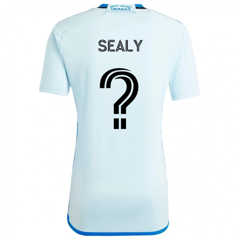 Danxen Niño Camiseta Dante Sealy #0 Azul Oscuro Negro 2ª Equipación 2025/26 La Camisa México