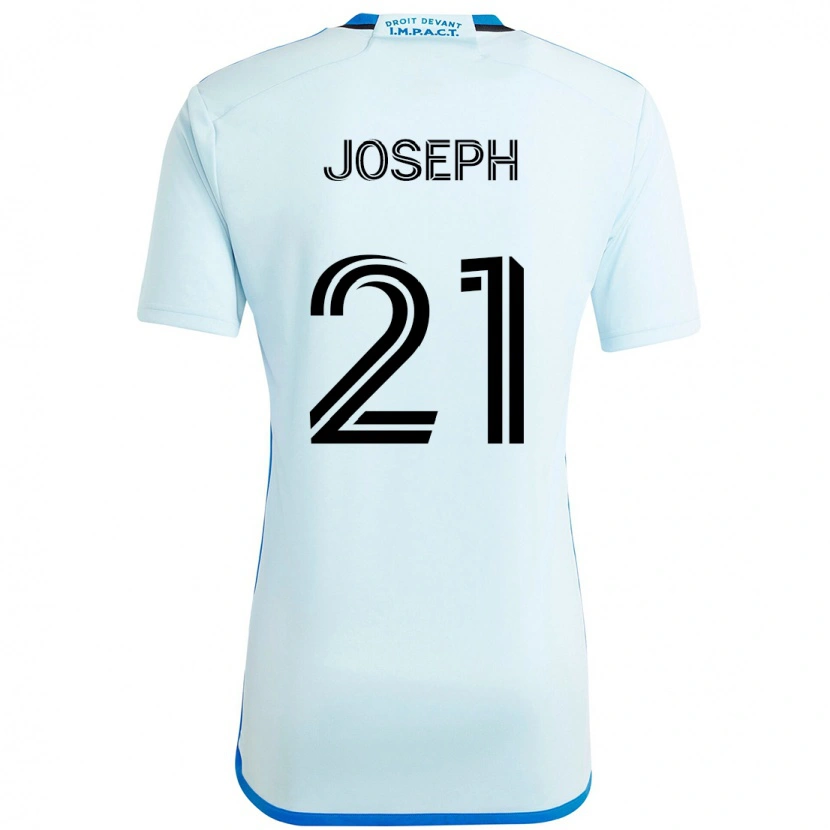 Danxen Niño Camiseta Sebastien Udell Joseph #21 Azul Oscuro Negro 2ª Equipación 2025/26 La Camisa México
