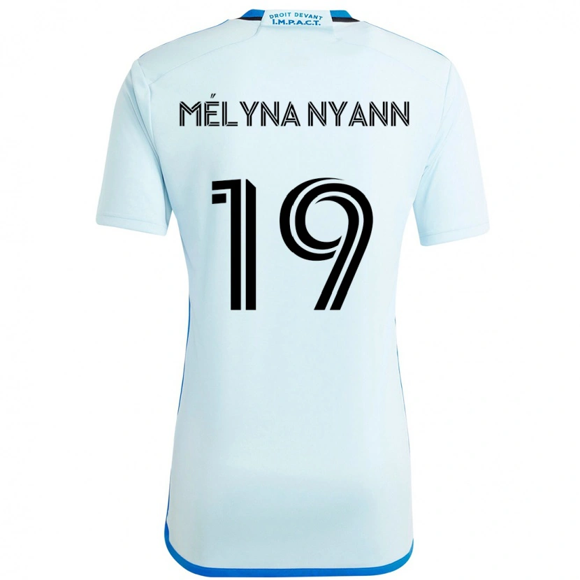 Danxen Niño Camiseta Alexis Mélyna Nyann #19 Azul Oscuro Negro 2ª Equipación 2025/26 La Camisa México