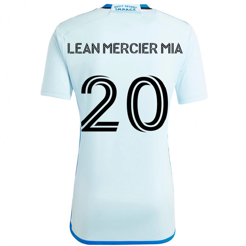Danxen Niño Camiseta Mc Lean Mercier Mia #20 Azul Oscuro Negro 2ª Equipación 2025/26 La Camisa México