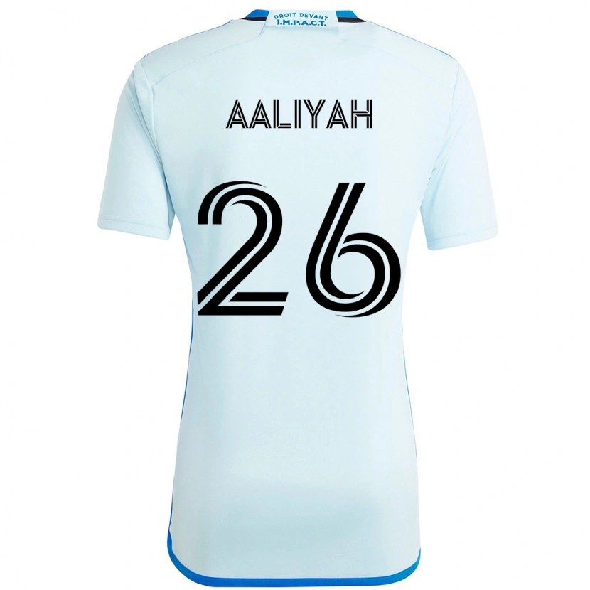 Danxen Niño Camiseta Picquet Aaliyah #26 Azul Oscuro Negro 2ª Equipación 2025/26 La Camisa México