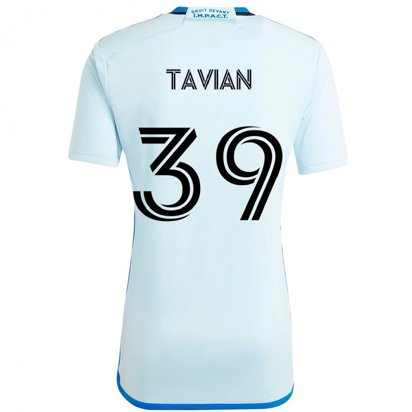 Danxen Niño Camiseta Vandendort Tavian #39 Azul Oscuro Negro 2ª Equipación 2025/26 La Camisa México
