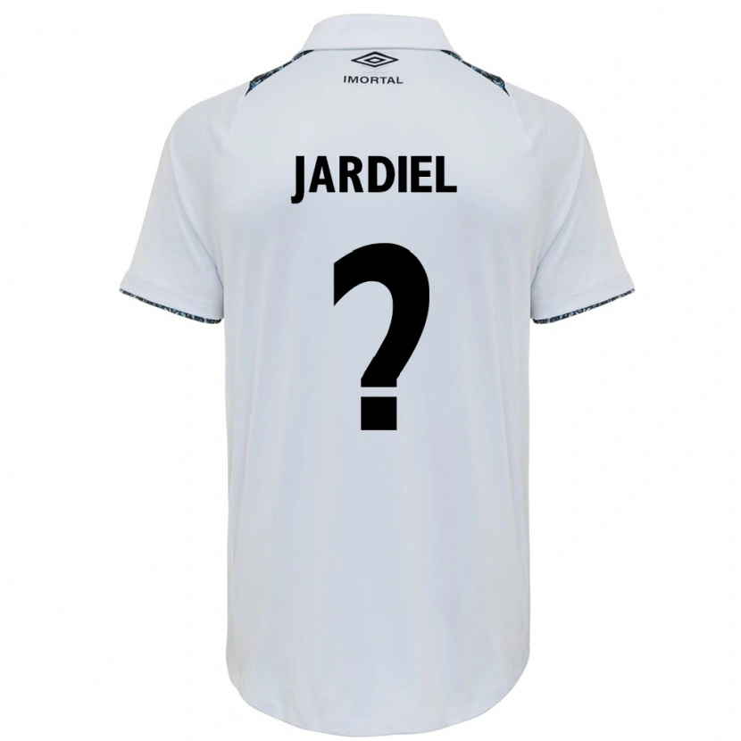Danxen Niño Camiseta Jardiel #0 Azul Negro Blanco 2ª Equipación 2025/26 La Camisa México