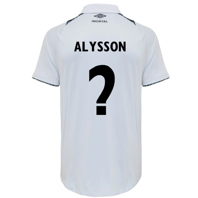 Danxen Niño Camiseta Alysson #0 Azul Negro Blanco 2ª Equipación 2025/26 La Camisa México