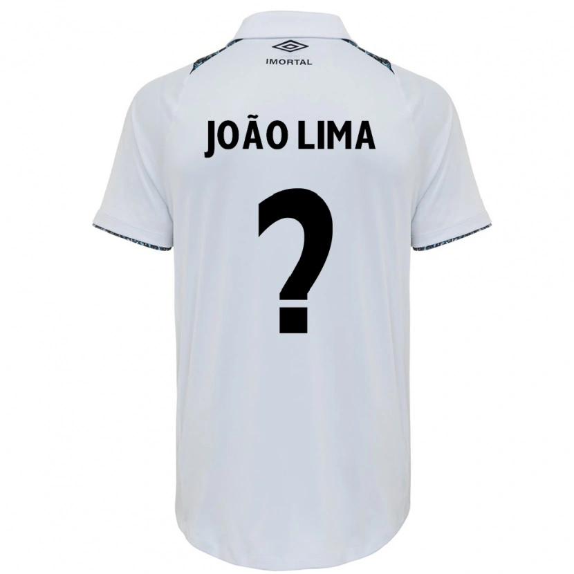 Danxen Niño Camiseta João Lima #0 Azul Negro Blanco 2ª Equipación 2025/26 La Camisa México