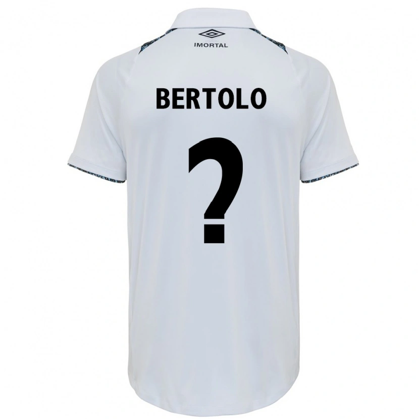 Danxen Niño Camiseta Mateus Bertolo #0 Azul Negro Blanco 2ª Equipación 2025/26 La Camisa México