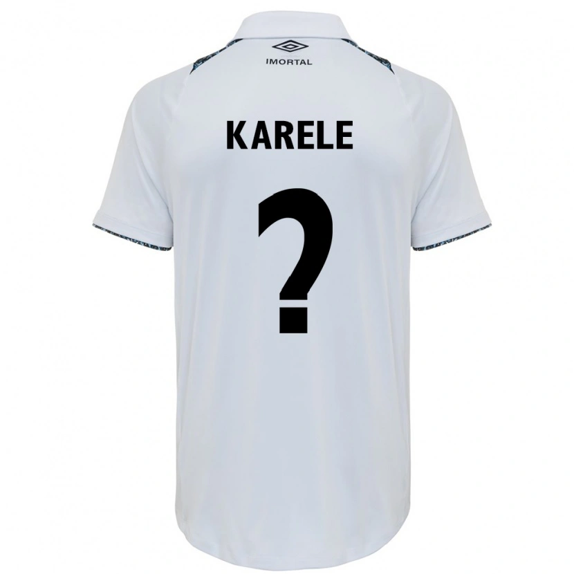 Danxen Niño Camiseta Karele #0 Azul Negro Blanco 2ª Equipación 2025/26 La Camisa México