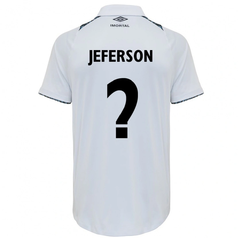 Danxen Niño Camiseta Jeferson #0 Azul Negro Blanco 2ª Equipación 2025/26 La Camisa México