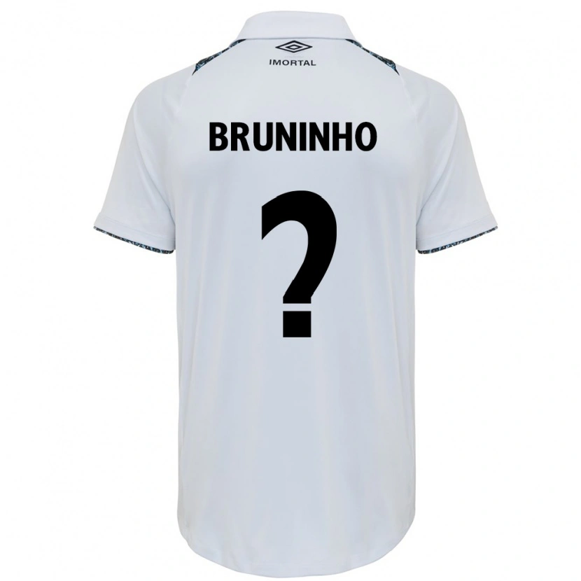 Danxen Niño Camiseta Bruninho #0 Azul Negro Blanco 2ª Equipación 2025/26 La Camisa México