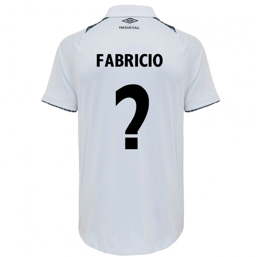 Danxen Niño Camiseta Fabricio #0 Azul Negro Blanco 2ª Equipación 2025/26 La Camisa México