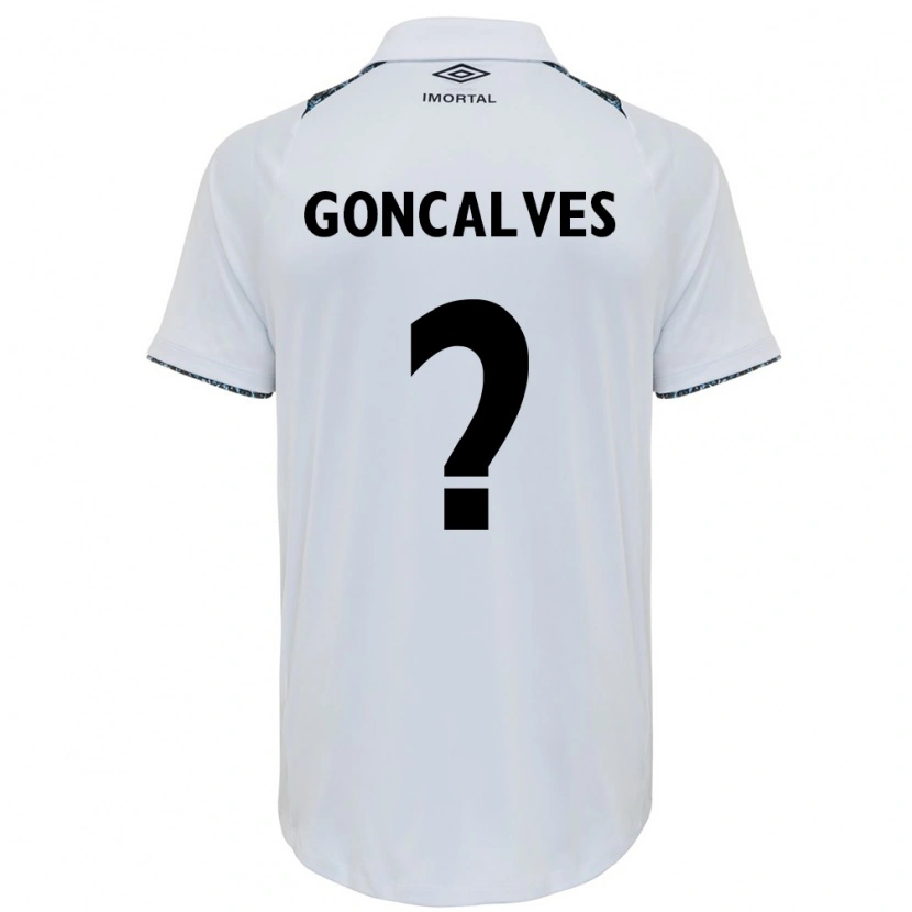 Danxen Niño Camiseta Matheus Gonçalves #0 Azul Negro Blanco 2ª Equipación 2025/26 La Camisa México