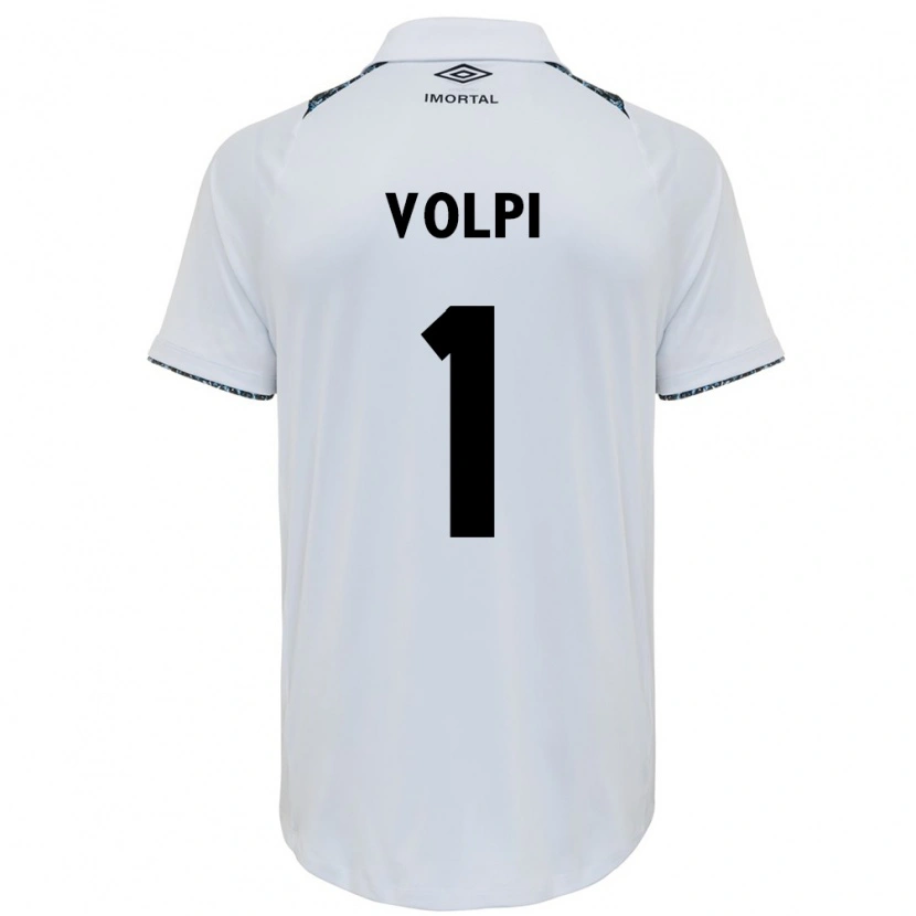 Danxen Niño Camiseta Tiago Volpi #1 Azul Negro Blanco 2ª Equipación 2025/26 La Camisa México