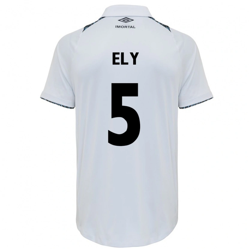 Danxen Niño Camiseta Rodrigo Ely #5 Azul Negro Blanco 2ª Equipación 2025/26 La Camisa México
