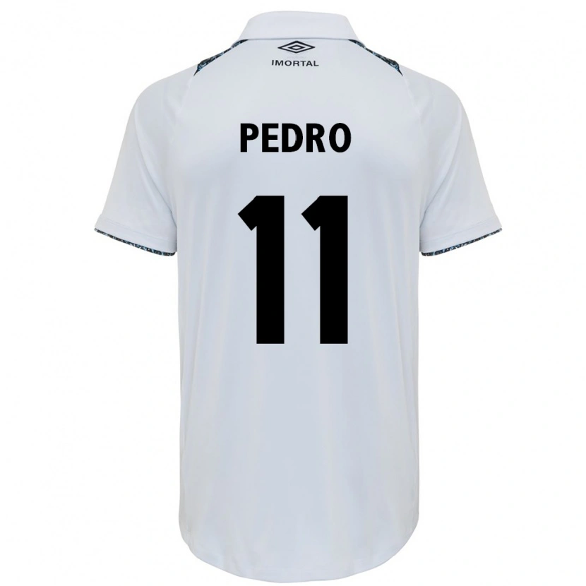 Danxen Niño Camiseta João Pedro #11 Azul Negro Blanco 2ª Equipación 2025/26 La Camisa México