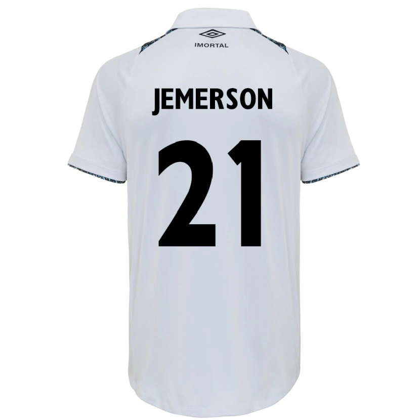 Danxen Niño Camiseta Jemerson #21 Azul Negro Blanco 2ª Equipación 2025/26 La Camisa México