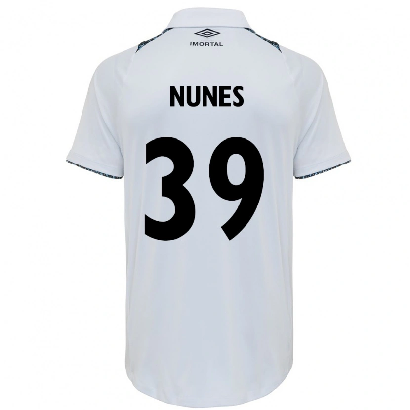 Danxen Niño Camiseta Gustavo Gomes #39 Azul Negro Blanco 2ª Equipación 2025/26 La Camisa México