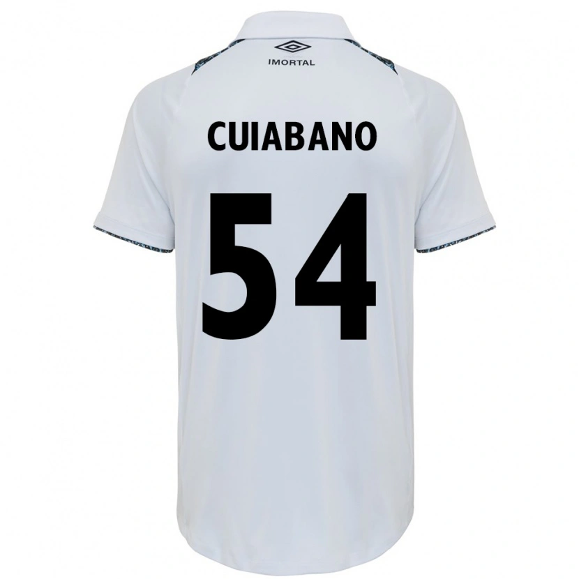 Danxen Niño Camiseta Cuiabano #54 Azul Negro Blanco 2ª Equipación 2025/26 La Camisa México