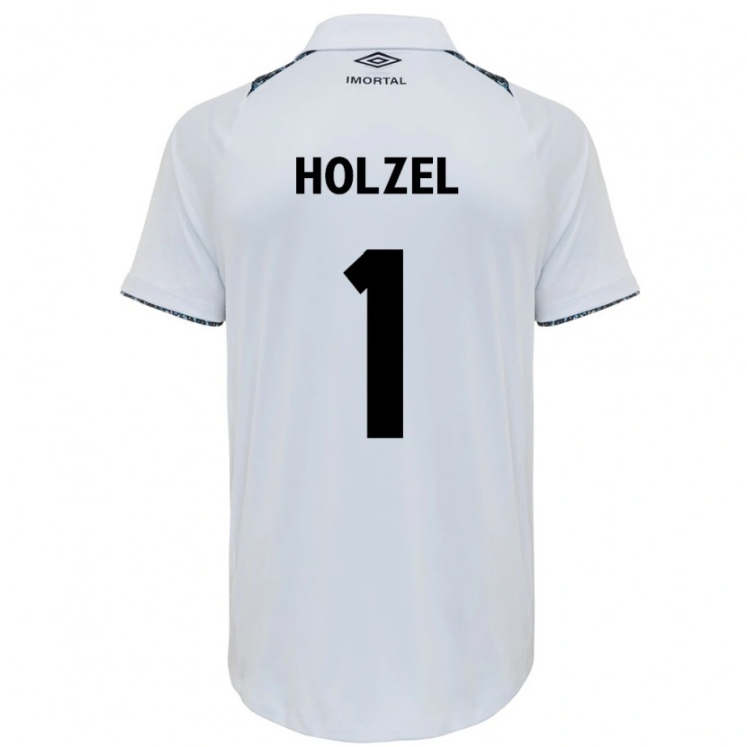 Danxen Niño Camiseta Vivi Holzel #1 Azul Negro Blanco 2ª Equipación 2025/26 La Camisa México