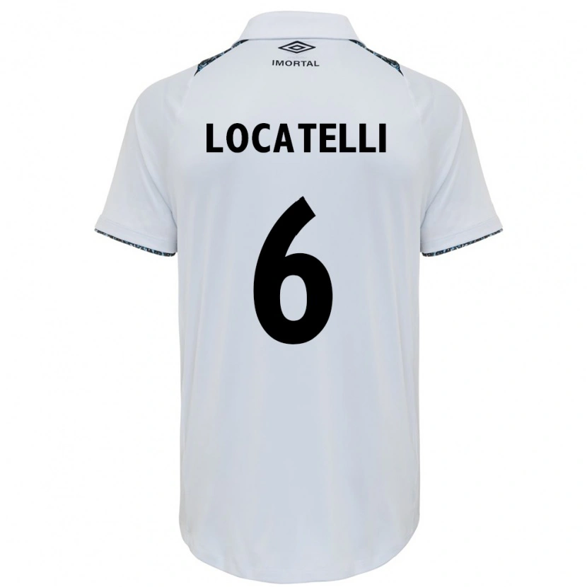 Danxen Niño Camiseta Natane Locatelli #6 Azul Negro Blanco 2ª Equipación 2025/26 La Camisa México