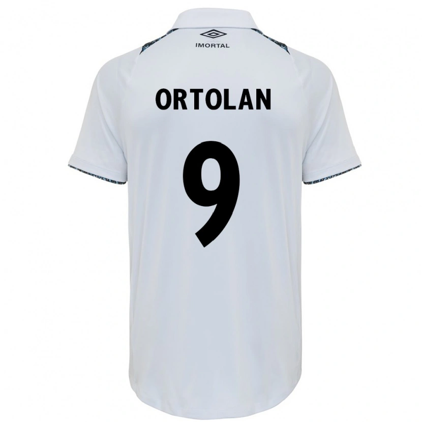 Danxen Niño Camiseta Dani Ortolan #9 Azul Negro Blanco 2ª Equipación 2025/26 La Camisa México