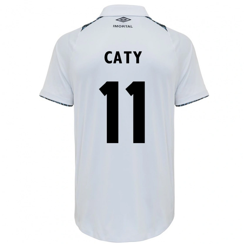 Danxen Niño Camiseta Caty #11 Azul Negro Blanco 2ª Equipación 2025/26 La Camisa México