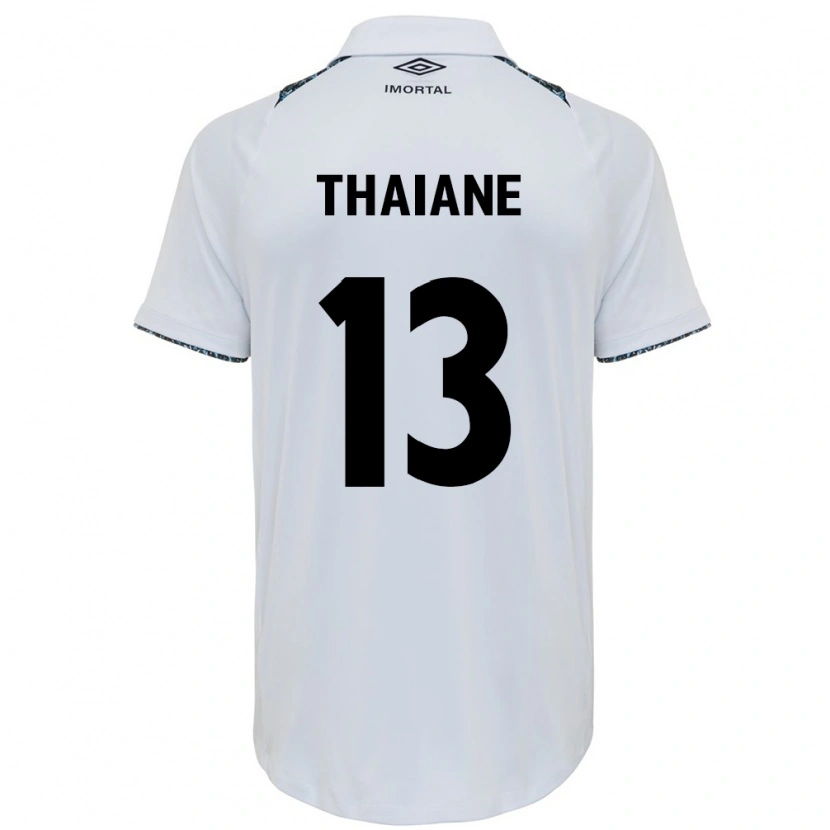 Danxen Niño Camiseta Thaiane #13 Azul Negro Blanco 2ª Equipación 2025/26 La Camisa México