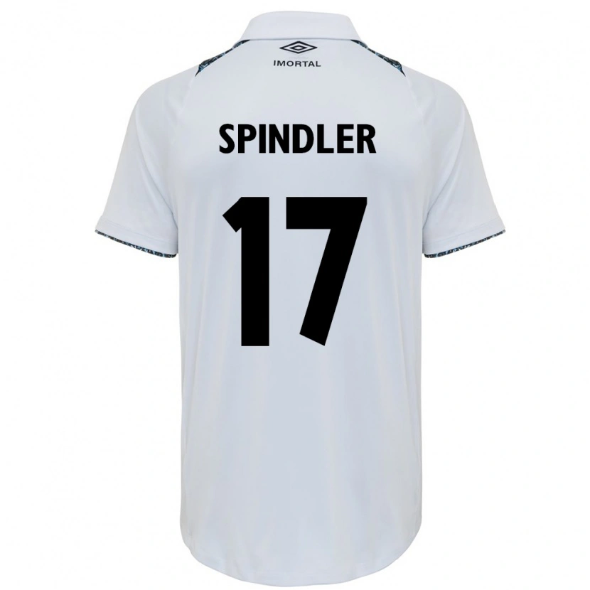 Danxen Niño Camiseta Luana Spindler #17 Azul Negro Blanco 2ª Equipación 2025/26 La Camisa México