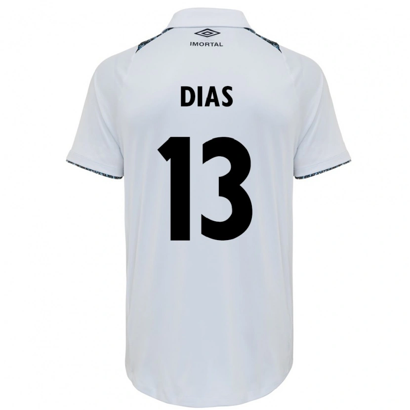 Danxen Niño Camiseta Viviane Aparecida Dias #13 Azul Negro Blanco 2ª Equipación 2025/26 La Camisa México