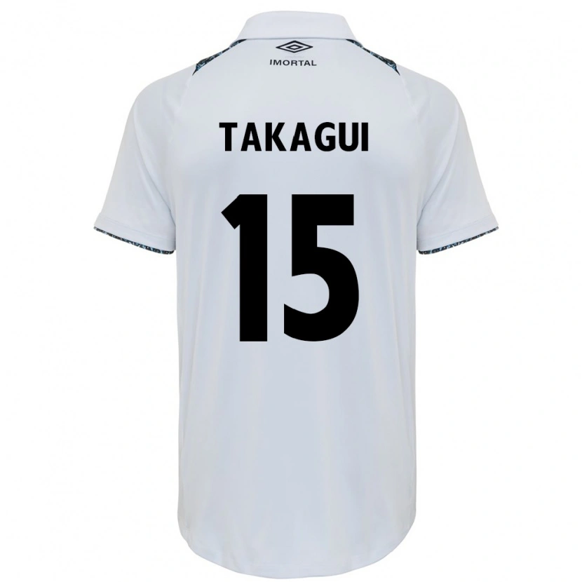 Danxen Niño Camiseta Ana Tiemi Takagui #15 Azul Negro Blanco 2ª Equipación 2025/26 La Camisa México