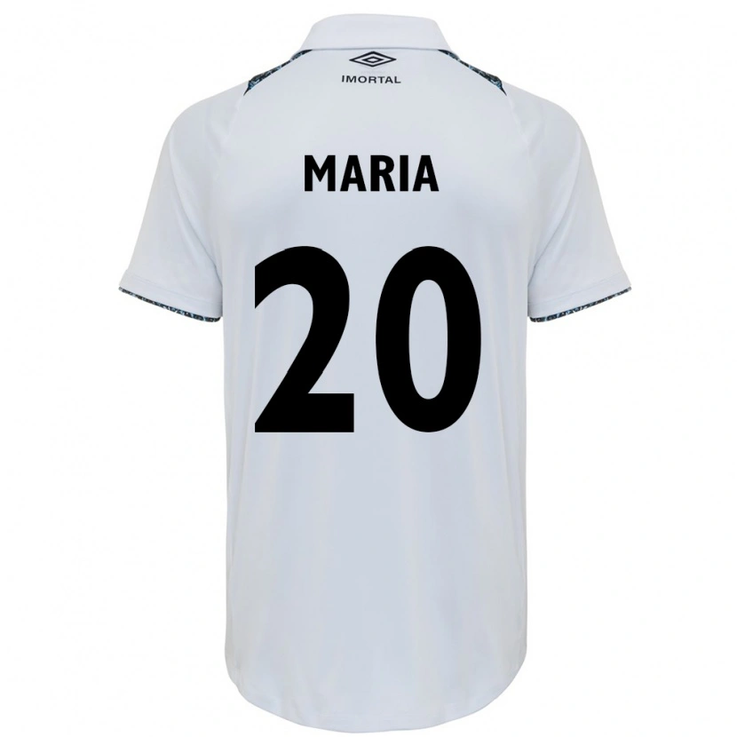 Danxen Niño Camiseta Maria De Lourdes Ribeiro Silva #20 Azul Negro Blanco 2ª Equipación 2025/26 La Camisa México