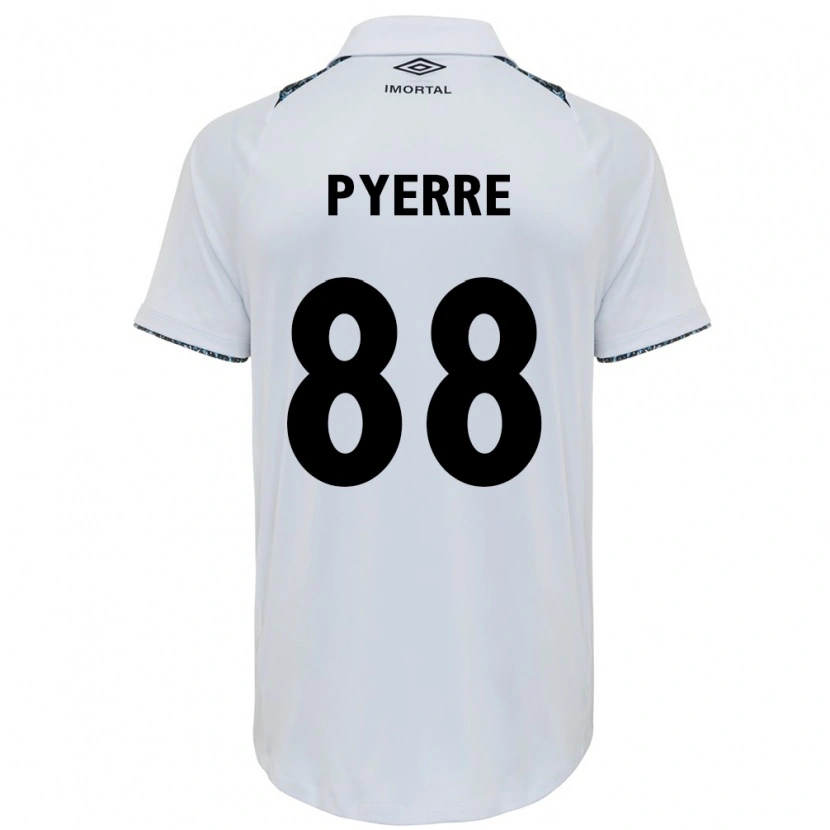 Danxen Niño Camiseta Jean Pyerre #88 Azul Negro Blanco 2ª Equipación 2025/26 La Camisa México