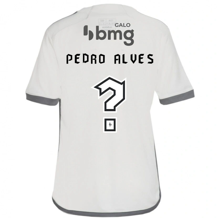 Danxen Niño Camiseta Pedro Alves #0 Blanquecino 2ª Equipación 2025/26 La Camisa México