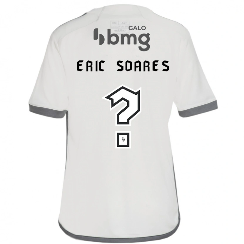 Danxen Niño Camiseta Eric Soares #0 Blanquecino 2ª Equipación 2025/26 La Camisa México